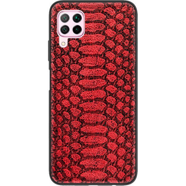 Кожаный чехол BoxFace Huawei P40 Lite Reptile Red (39379-lc12)