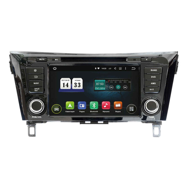 

Автомагнитола штатная Incar TSA 6282 Nissan Qashqai 2014+ 8" (Android 9) (59187)
