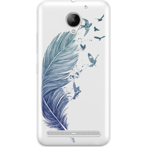 

Силиконовый чехол BoxFace Lenovo C2 Power Feather (25583-cc38)