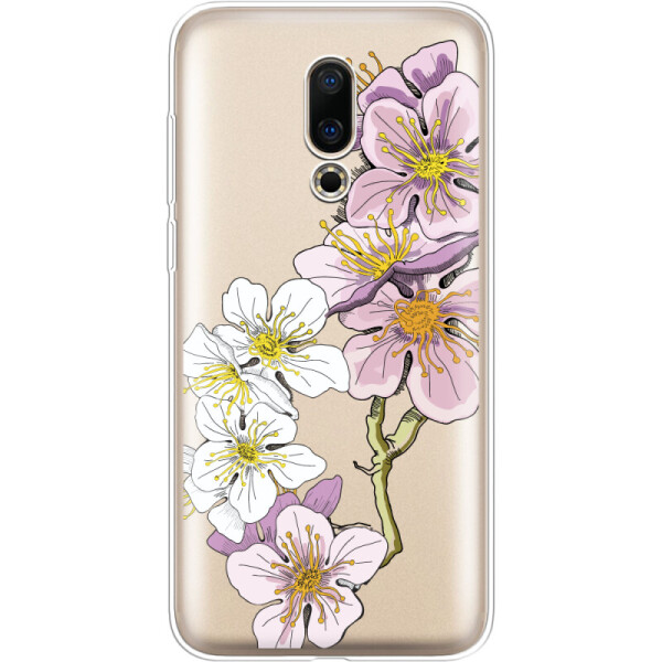 

Силиконовый чехол BoxFace Meizu 16X Cherry Blossom (35842-cc4)