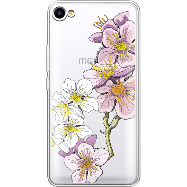 

Силиконовый чехол BoxFace Meizu U10 Cherry Blossom (26471-cc4)