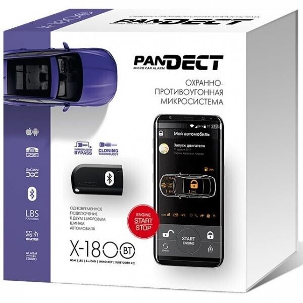 

Автосигнализация Pandect X 1800BT (56079)