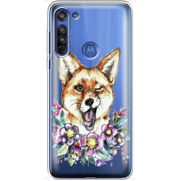 

Силиконовый чехол BoxFace Motorola G8 Winking Fox (40952-cc13)
