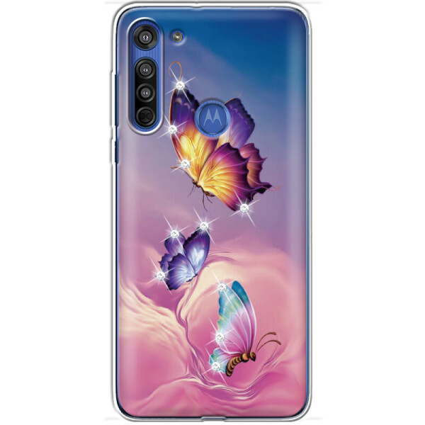 

Силиконовый чехол BoxFace Motorola G8 Butterflies (40952-rs19)