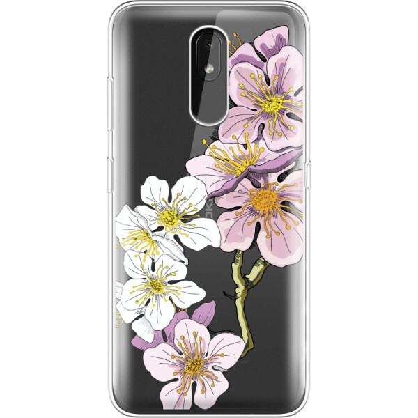 

Силиконовый чехол BoxFace Nokia 3.2 Cherry Blossom (37208-cc4)