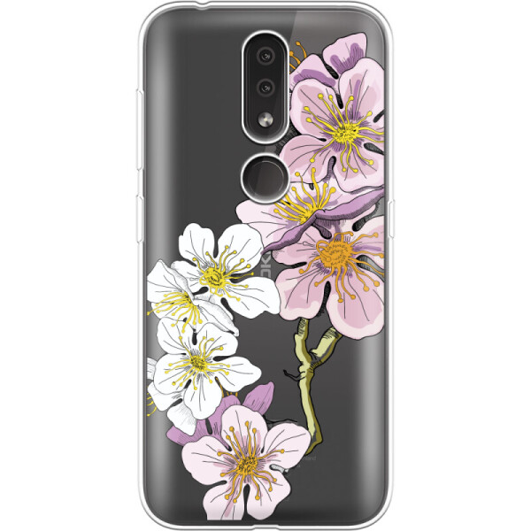 

Силиконовый чехол BoxFace Nokia 4.2 Cherry Blossom (37209-cc4)