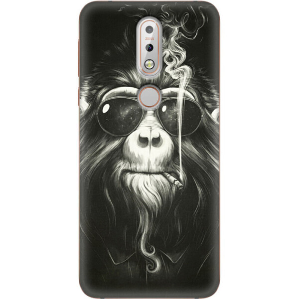 

Силиконовый чехол BoxFace Nokia 7.1 Smokey Monkey (36118-up56)