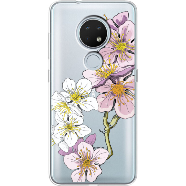 

Силиконовый чехол BoxFace Nokia 7.2 Cherry Blossom (38199-cc4)
