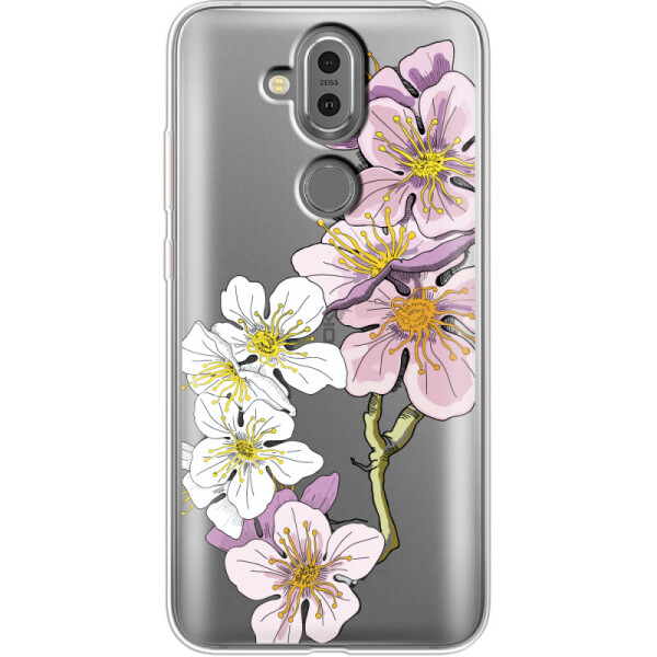 

Силиконовый чехол BoxFace Nokia 8.1 Cherry Blossom (38204-cc4)