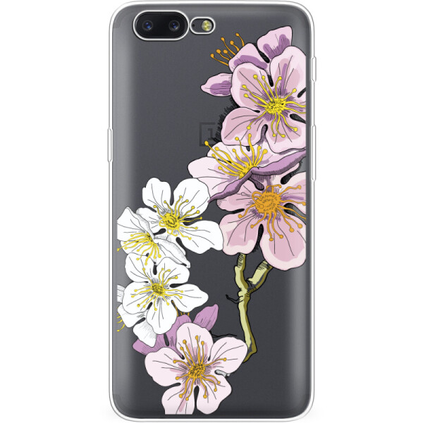 

Силиконовый чехол BoxFace OnePlus 5 Cherry Blossom (33857-cc4)