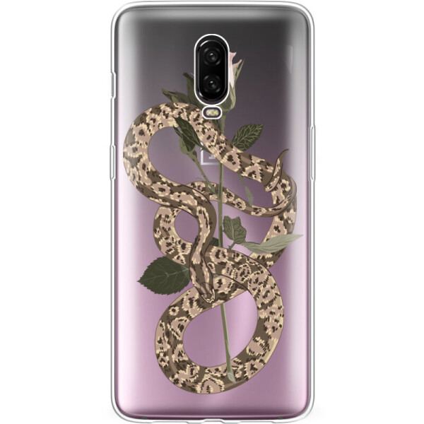 

Силиконовый чехол BoxFace OnePlus 6T Glamor Snake (35856-cc67)