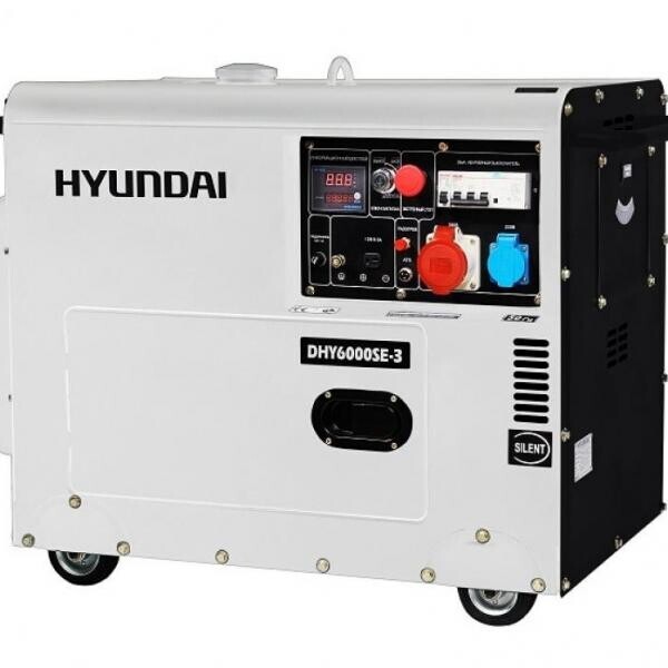 

Генератор дизельный Hyundai DHY 6000SE 3 (52024)
