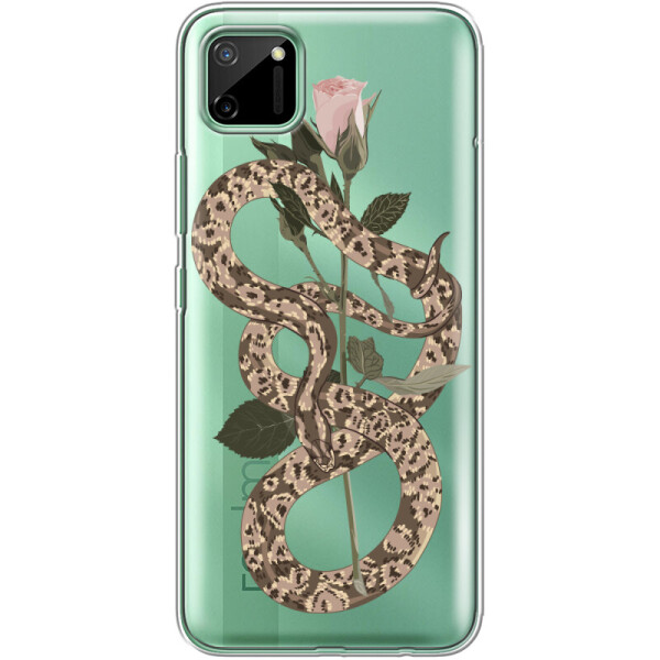 

Силиконовый чехол BoxFace Realme C11 Glamor Snake (40974-cc67)