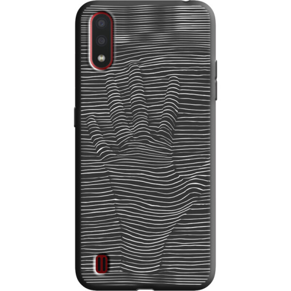 

Силиконовый чехол BoxFace Samsung A015 Galaxy A01 Optical Hand (38839-bk56)