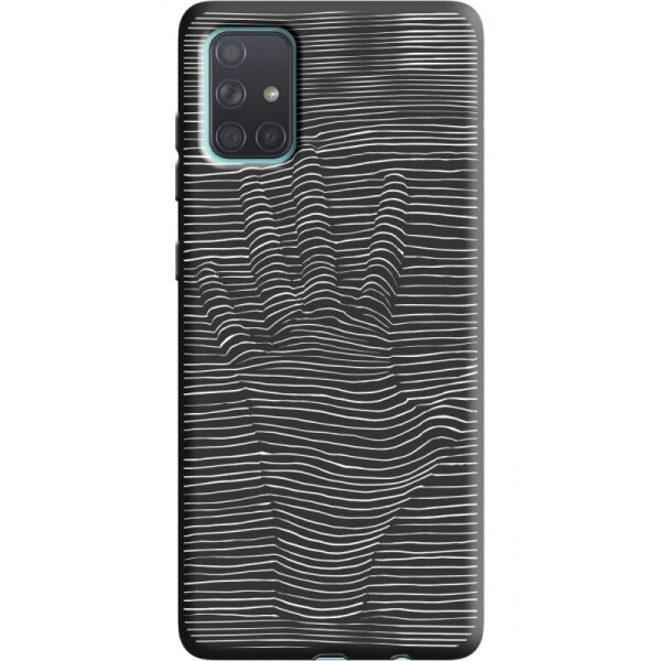 

Силиконовый чехол BoxFace Samsung A715 Galaxy A71 Optical Hand (38850-bk56)