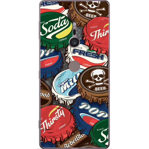 

Силиконовый чехол BoxFace Sony Xperia XZ2 H8266 Drink Lids (33292-up2261)