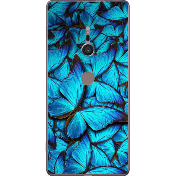 

Силиконовый чехол BoxFace Sony Xperia XZ2 H8266 лазурные бабочки (33292-up1550)