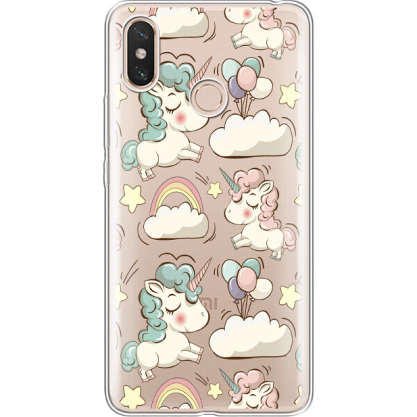 

Силиконовый чехол BoxFace Xiaomi Mi Max 3 Unicorns (34888-cc2)