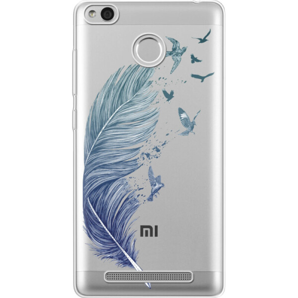 

Силиконовый чехол BoxFace Xiaomi Redmi 3s Feather (25392-cc38)