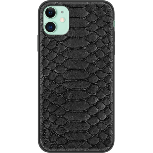 

Кожаный чехол BoxFace Apple iPhone 11 Reptile Black (38184-lc6)