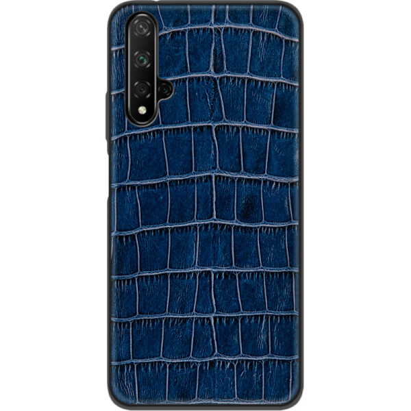 

Кожаный чехол BoxFace Huawei Nova 5T Crocodile Blue (38617-lc8)