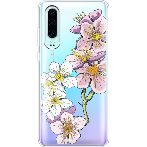 

Силиконовый чехол BoxFace Huawei P30 Cherry Blossom (36851-cc4)