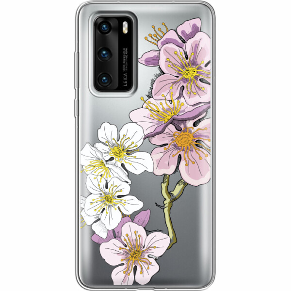 

Силиконовый чехол BoxFace Huawei P40 Cherry Blossom (39746-cc4)