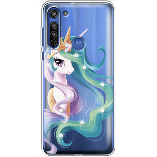 

Силиконовый чехол BoxFace Motorola G8 Unicorn Queen (40952-rs3)