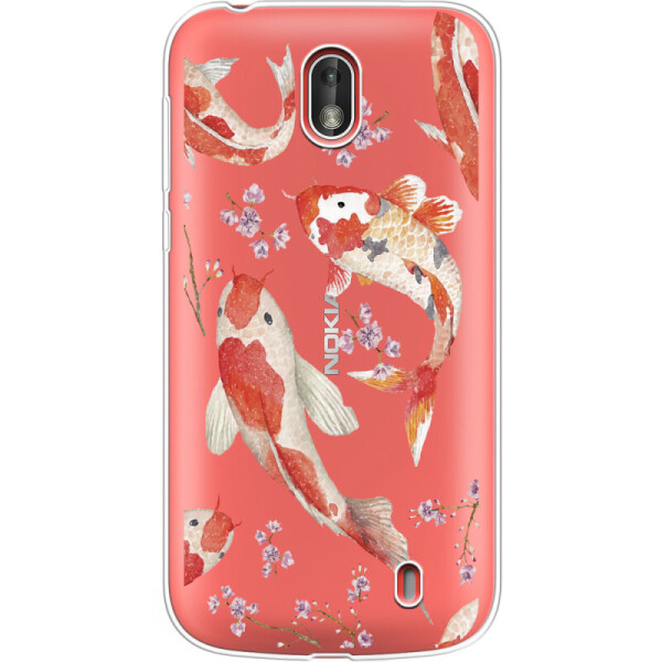 

Силиконовый чехол BoxFace Nokia 1 Japanese Koi Fish (33233-cc3)