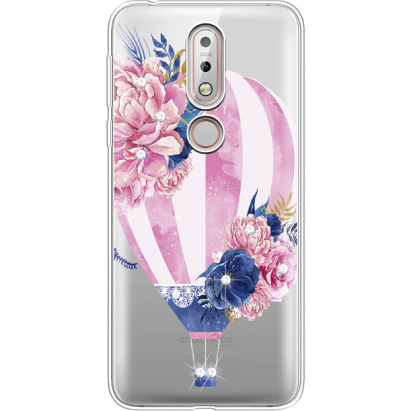 

Силиконовый чехол BoxFace Nokia 7.1 Pink Air Baloon (36118-rs6)