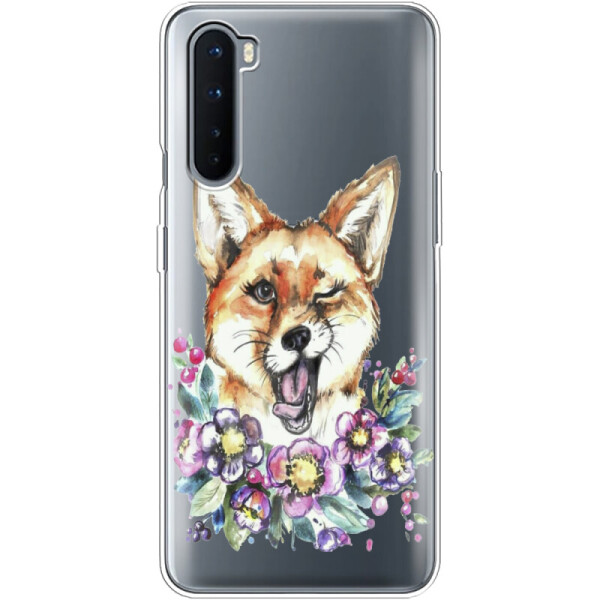 

Силиконовый чехол BoxFace OnePlus Nord Winking Fox (40980-cc13)