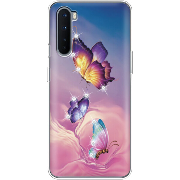 

Силиконовый чехол BoxFace OnePlus Nord Butterflies (40980-rs19)