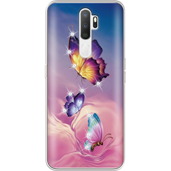 

Силиконовый чехол BoxFace OPPO A5 2020 Butterflies (38519-rs19)