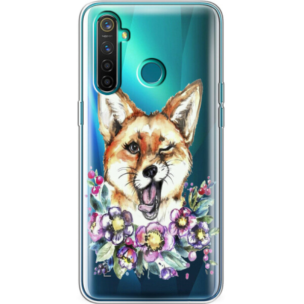 

Силиконовый чехол BoxFace Realme 5 Pro Winking Fox (39526-cc13)
