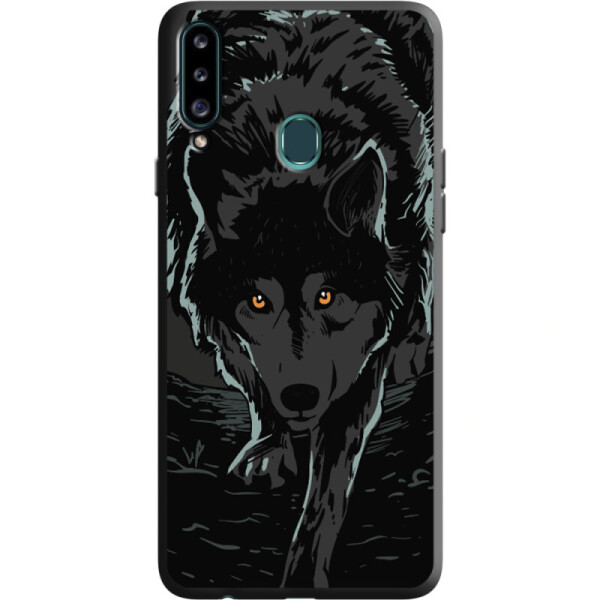 

Силиконовый чехол BoxFace Samsung A207 Galaxy A20s Wolf (38125-bk62)