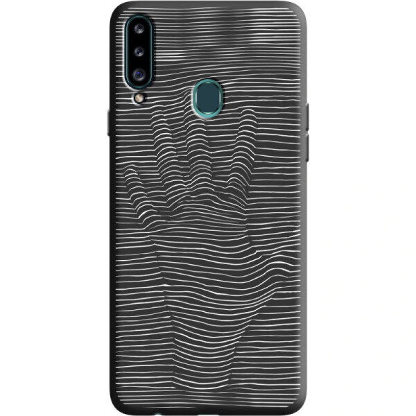 

Силиконовый чехол BoxFace Samsung A207 Galaxy A20s Optical Hand (38125-bk56)