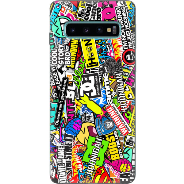 

Силиконовый чехол BoxFace Samsung G973 Galaxy S10 Multicolored Inscriptions (35853-up880)