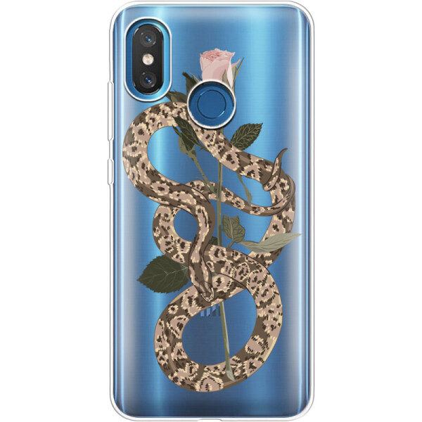 

Силиконовый чехол BoxFace Xiaomi Mi 8 Glamor Snake (34037-cc67)