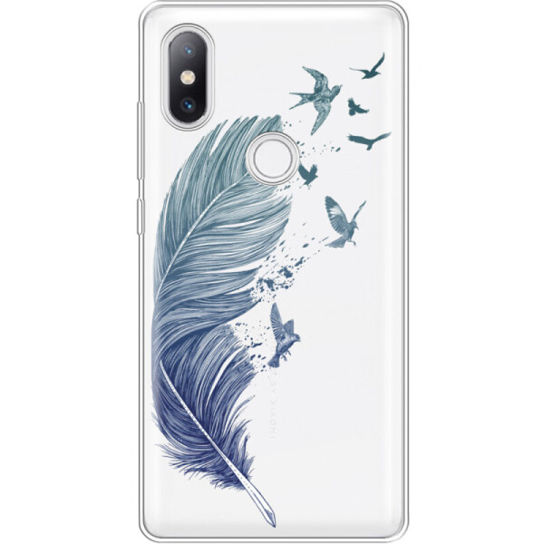 

Силиконовый чехол BoxFace Xiaomi Mi Mix 2s Feather (33501-cc38)