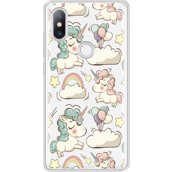 

Силиконовый чехол BoxFace Xiaomi Mi Mix 2s Unicorns (33501-cc2)