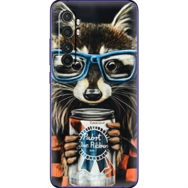 

Силиконовый чехол BoxFace Xiaomi Mi Note 10 Lite Енот с банкой (39811-up1333)
