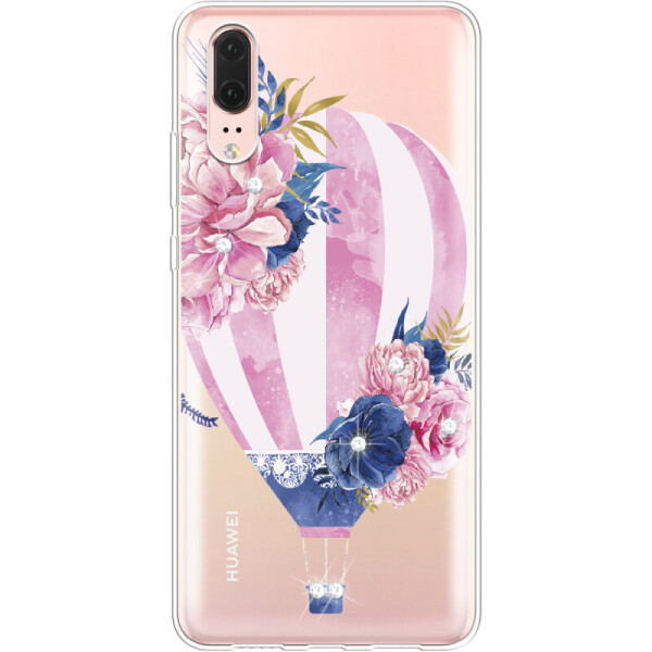 

Силиконовый чехол BoxFace Huawei P20 Pink Air Baloon (33128-rs6)