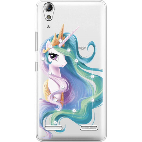 

Силиконовый чехол BoxFace Lenovo A6000 Unicorn Queen (24539-rs3)