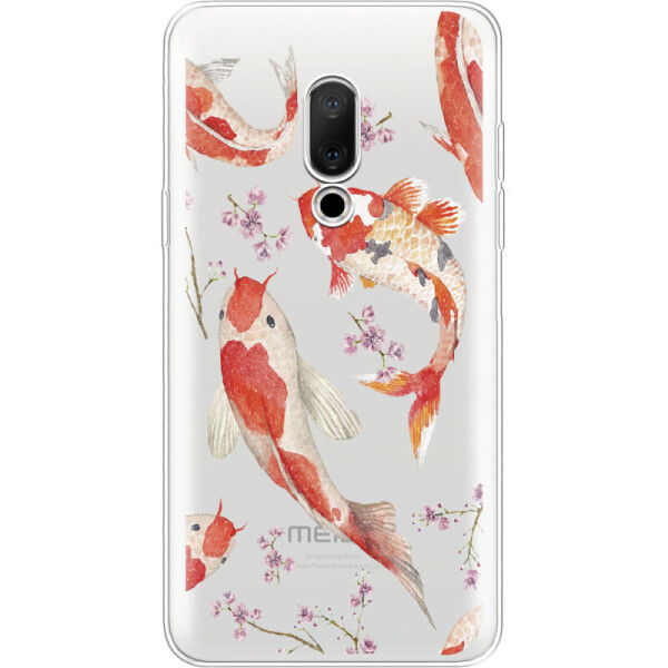 

Силиконовый чехол BoxFace Meizu 15 Japanese Koi Fish (33382-cc3)