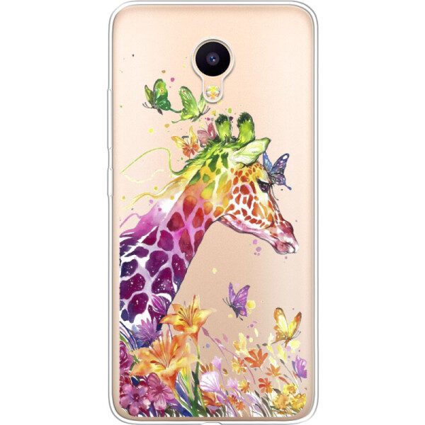 

Силиконовый чехол BoxFace Meizu M3 Colorful Giraffe (25107-cc14)