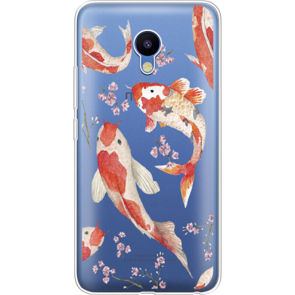 

Силиконовый чехол BoxFace Meizu M5 Japanese Koi Fish (27747-cc3)