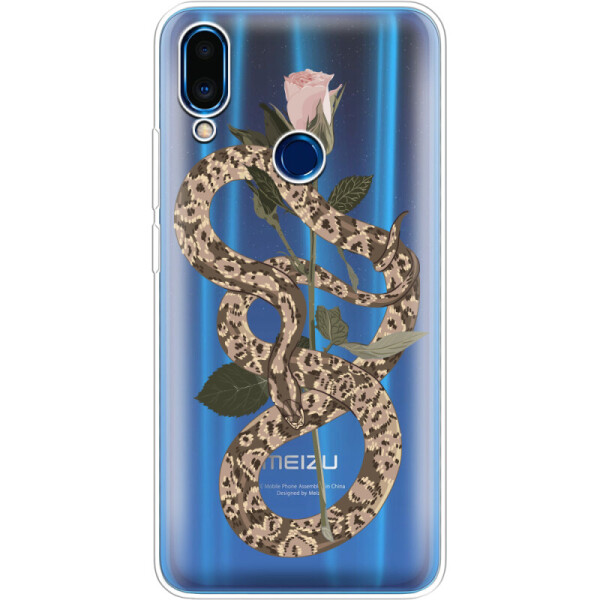 

Силиконовый чехол BoxFace Meizu Note 9 Glamor Snake (36863-cc67)