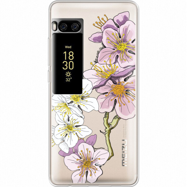 

Силиконовый чехол BoxFace Meizu Pro 7 Cherry Blossom (32171-cc4)