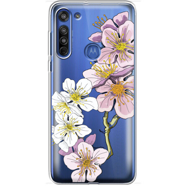 

Силиконовый чехол BoxFace Motorola G8 Cherry Blossom (40952-cc4)