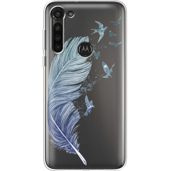 

Силиконовый чехол BoxFace Motorola G8 Power Feather (40962-cc38)
